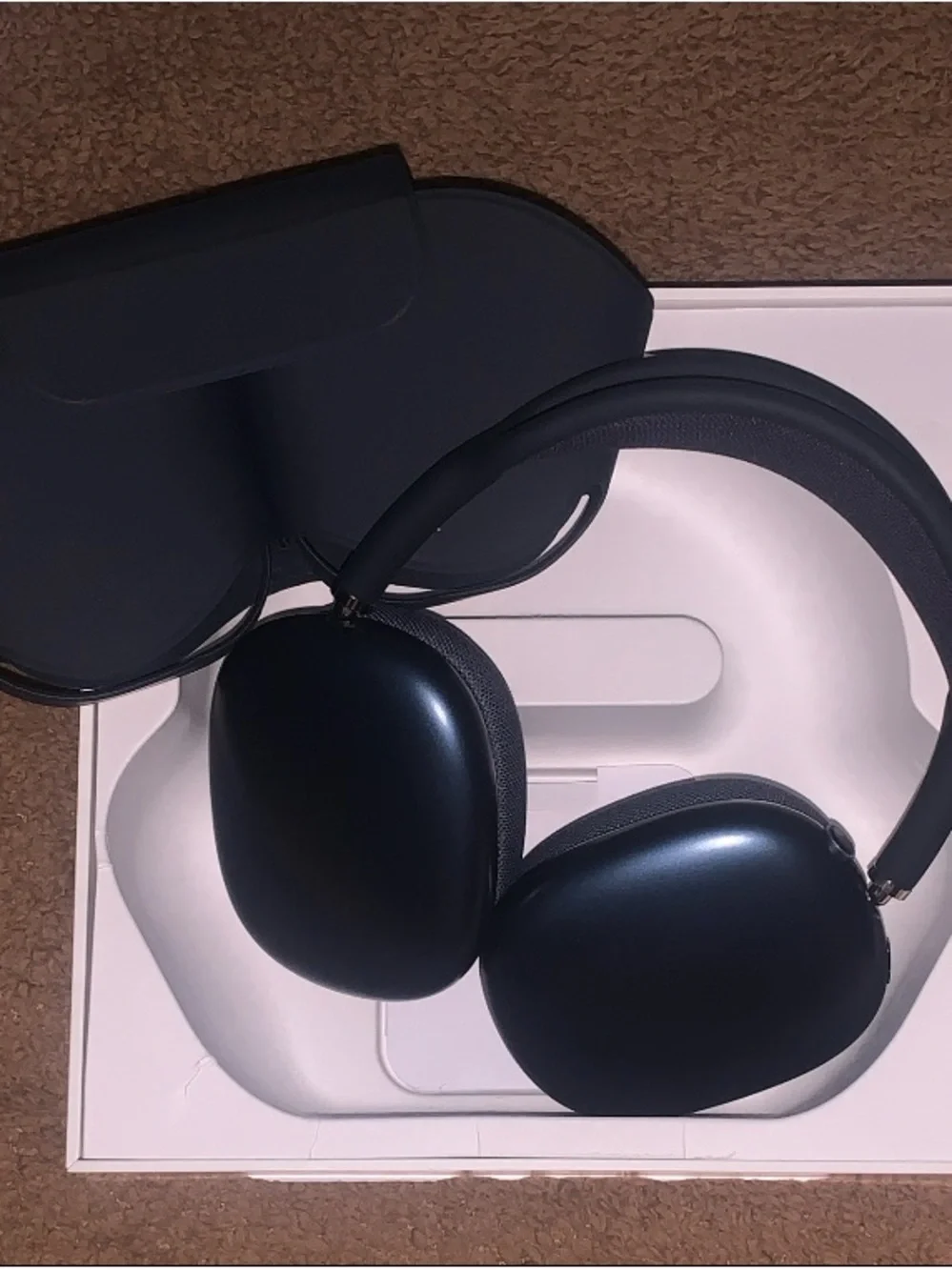 AirPods Max midnight over-ear headphones